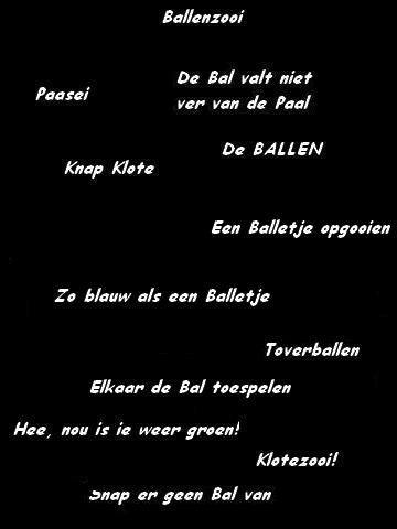 Rick heeft sneeuwballen